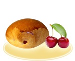 «Бриош» с вишней