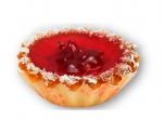 Корзиночка «Вишенка» с фруктовым джемом и мармеладом